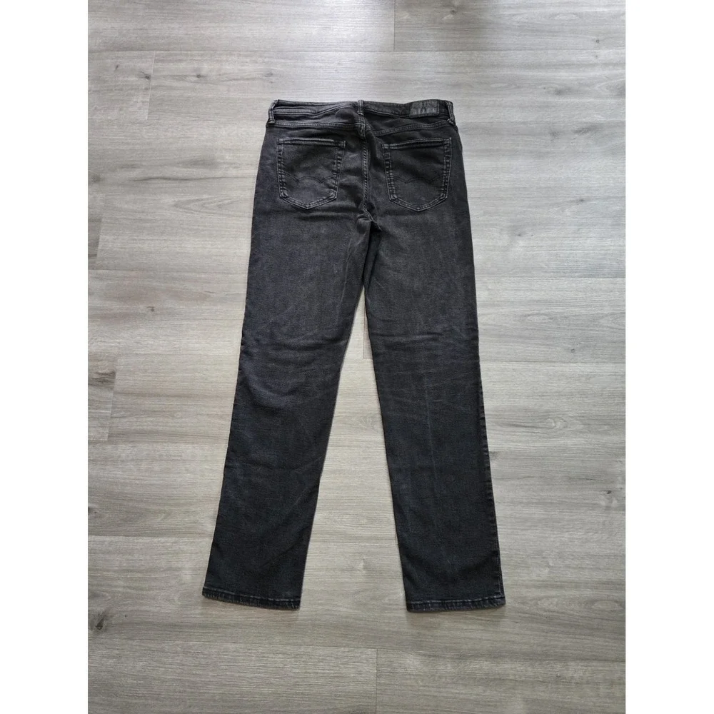 American Eagle Jeans Mens Size 32x34 Black Airflex Plus Stretch Athletic Fit